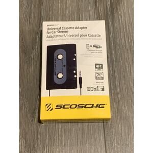 Scosche universal FM MP3 to Cassette adapter for car stereos